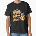 Funny Sarcastic Im Not Arguing Im Just Explaining Why Im Right Vintage Owl T-Shirt by ElkasDesign