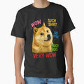 Doge Very Wow T-shirt by diamdesign