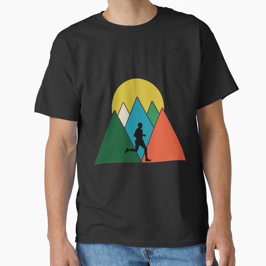 Triangle Mountains - Trail Runner| Perfect Gift by sherricam