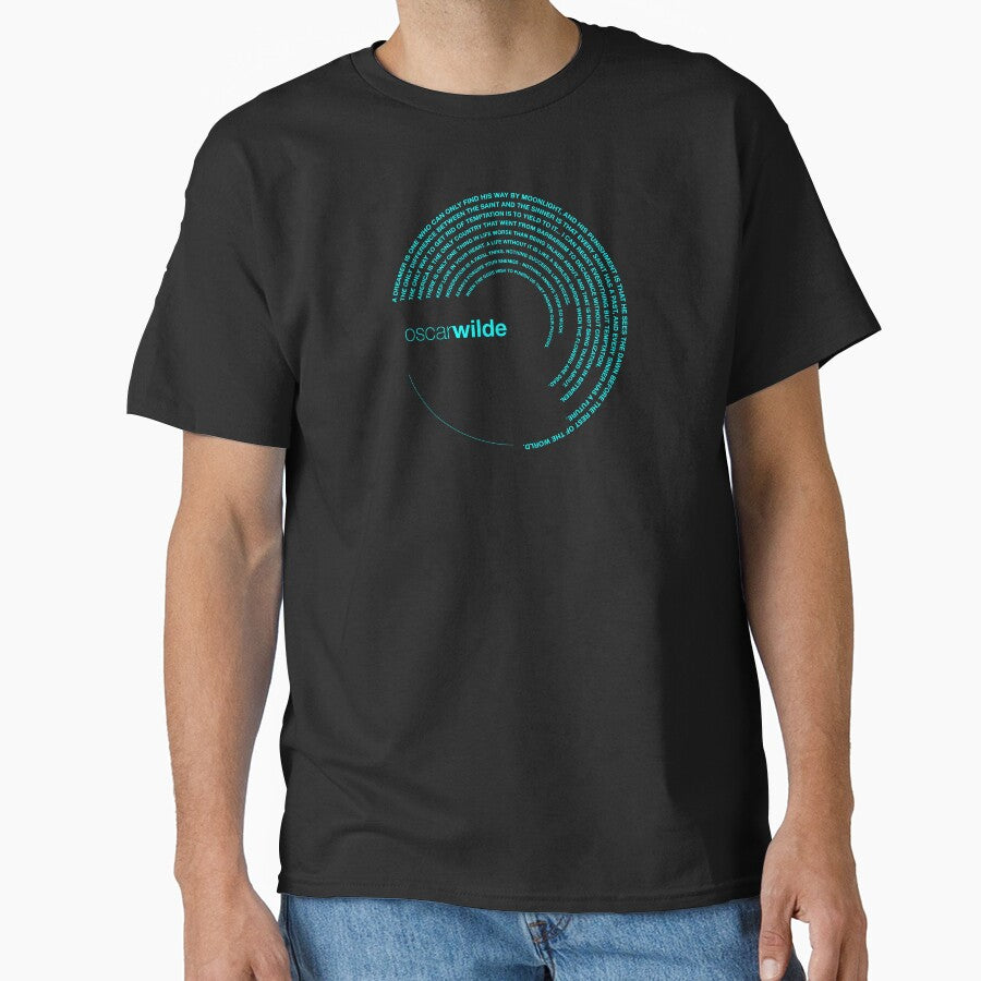 Oscar Wilde quotes. (aqua) by CMYKStudio