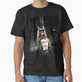 Funny Raccoon Eating Crab Rangoon On The Street Feral by Apparel-Vortex