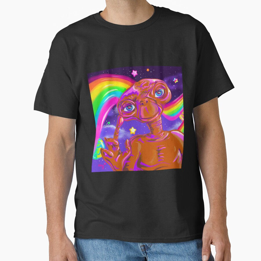 Rainbow E.T. by AmyGreenbankArt