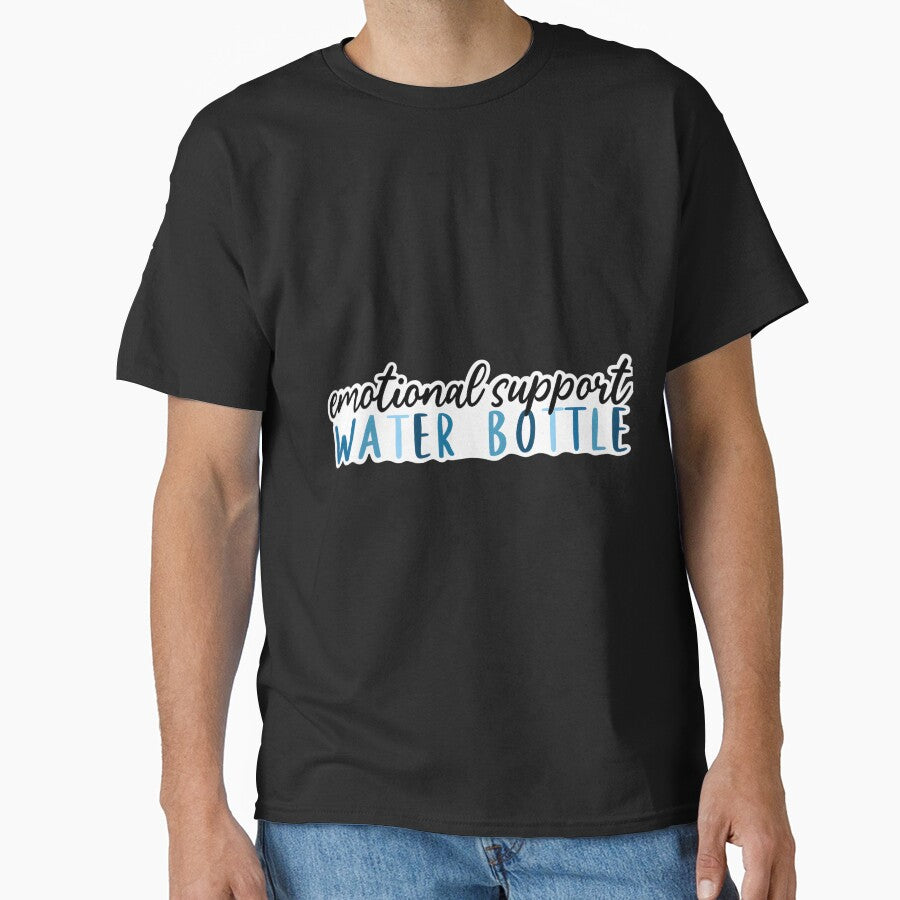 Emotional Support Water Bottle Rainbow by ztduelmchaun