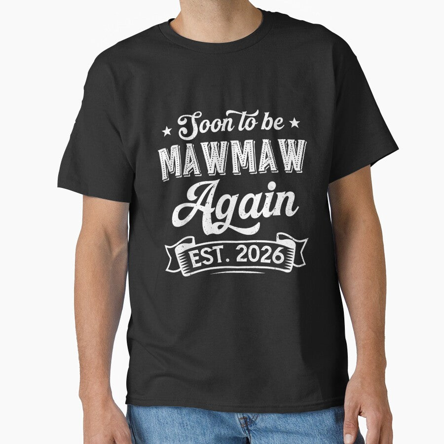 Soon to Be Mawmaw Again Est 2026 Pregnancy Announcement Grandma Gift by kiralynstration