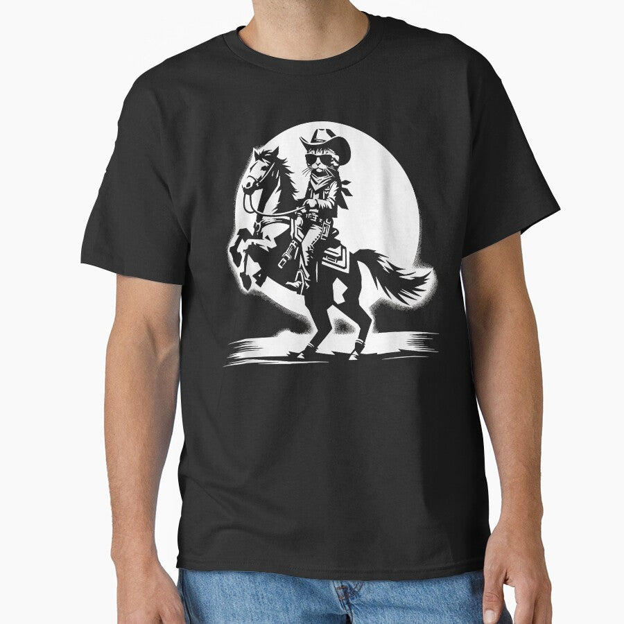 Cat Cowboy Cowgirl Country Western Meowdy Funny Cat by StefanieKappel