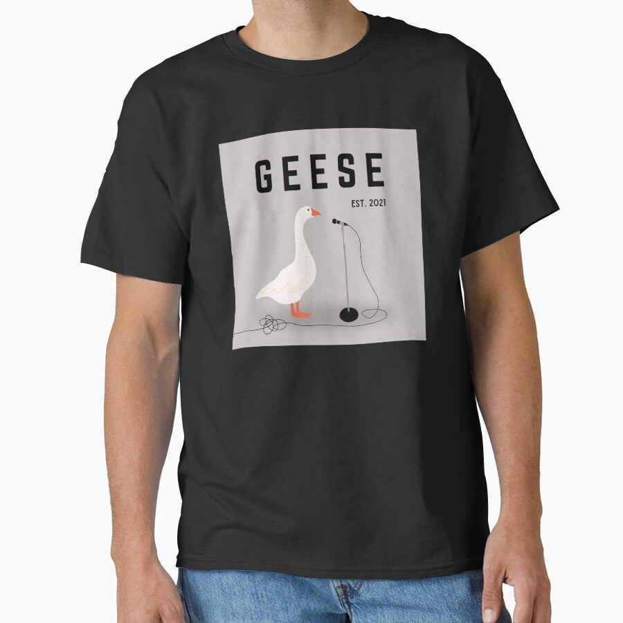 Geese Band Graphic Gray by Hayjay317
