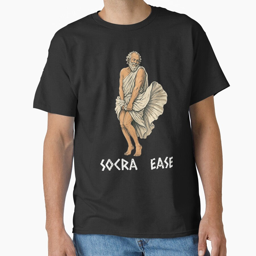 Socrates Marilyn Monroe Parody Funny Greek Philosophy Pun Socratease by haitrieuic96