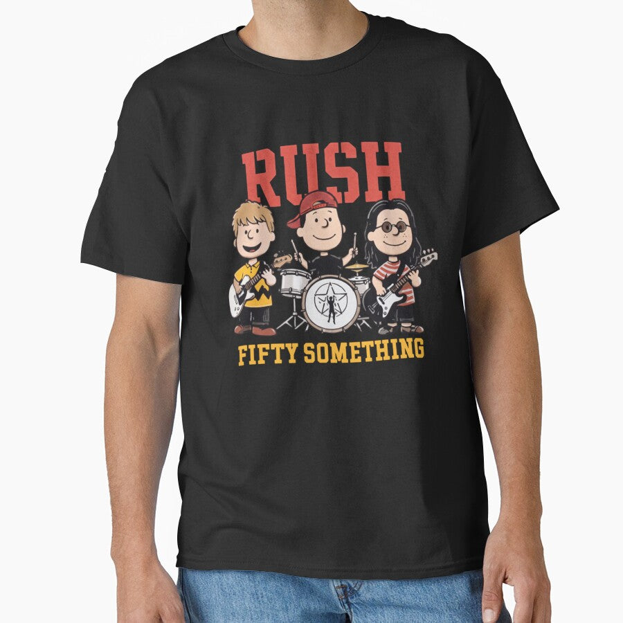 RUSH Fifty Something Cartoon Style - Rush Band by AmetheaVex