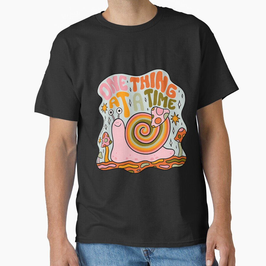 One Thing At A Time Snail Positive by adgeijnahib