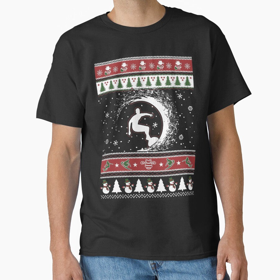 Christmas Surfing by GeniusDesignArt