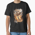 Soft Coated Wheaten Terrier Howling Moon Art Dog Mom Dad Lover by dian-rody-crest