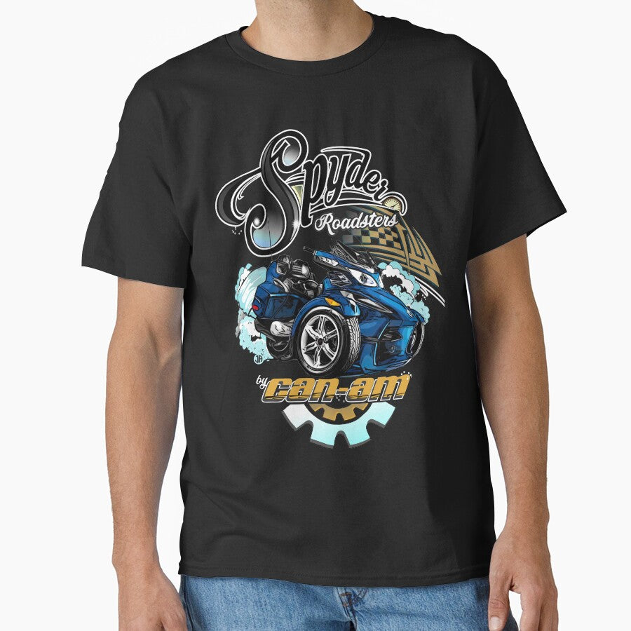 Can-Am Spyder Roadsters Retro Logo by Julio Aburto