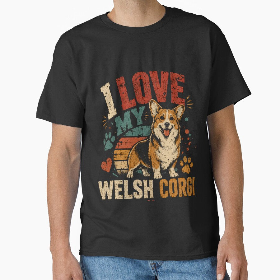 I Love My Welsh Corgi Dog Lover Pet Owner Canine by RetroMini2026