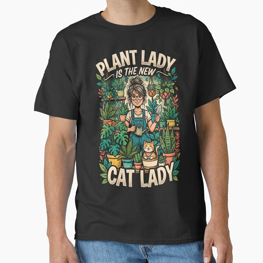Plant Lady Is The New Cat Lady by Gabriela Mihai