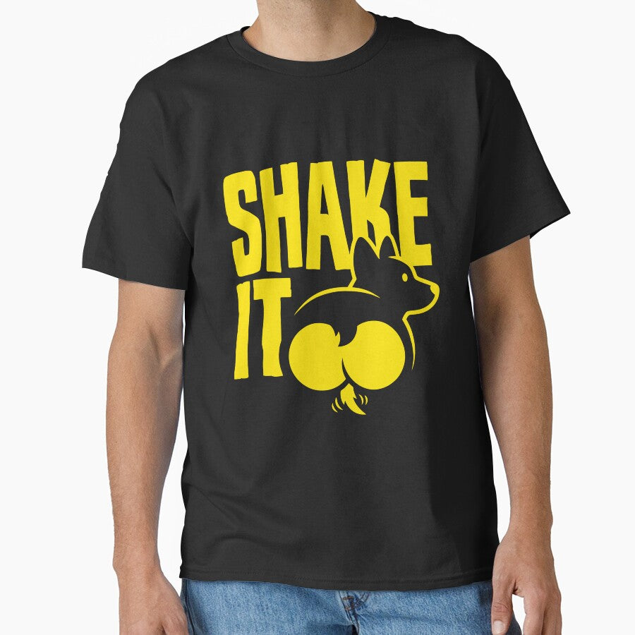 Funny Corgi Butt Shake It Dog Humor by Amir Faysal