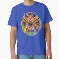 Psychedelic Sixties Yellow Submarine LSD pepperland Cartoon cult movie Colourful pop art Collage by Kludoman