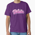 Delulu Aesthetic Typography | Trendy Gen Z Minimal Text Sticker & T-Shirt Design by designbyuzi