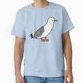 Cute Seagull - Kawaii Seagull by KawaiiByDice