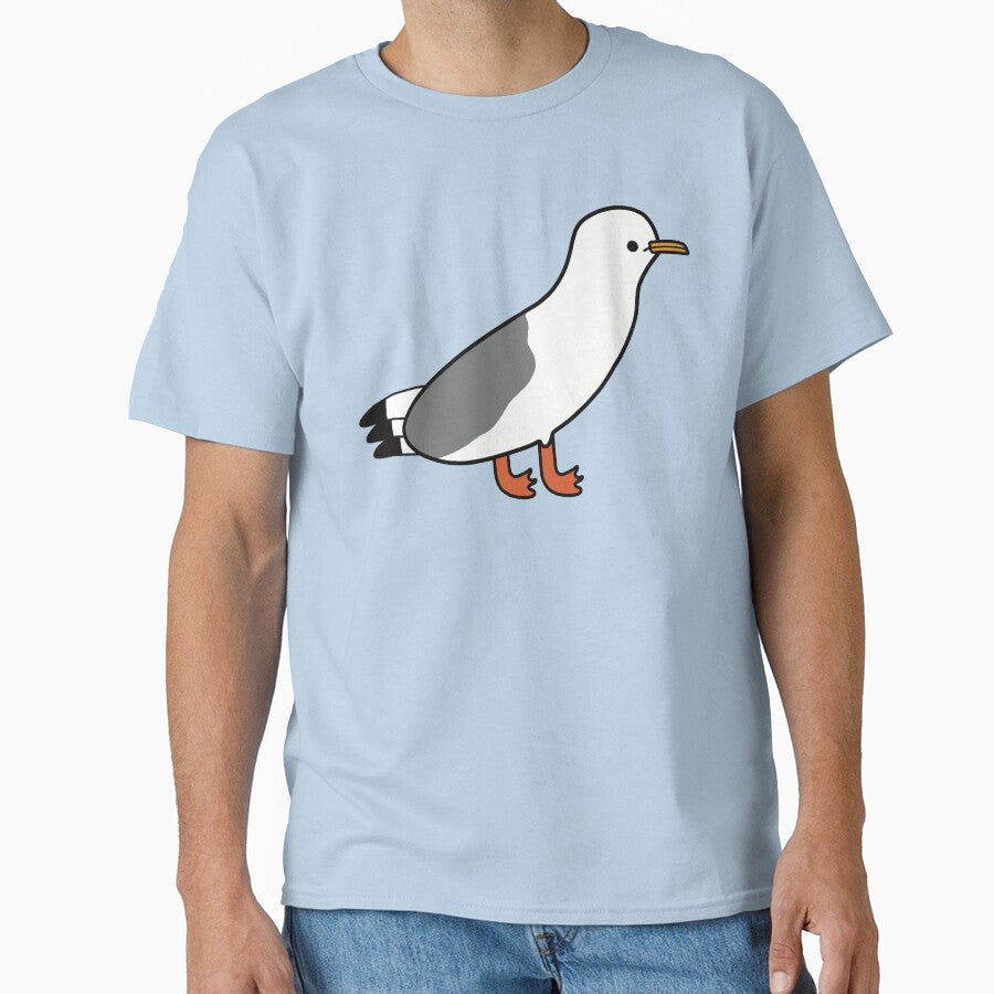 Cute Seagull - Kawaii Seagull by KawaiiByDice