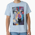 Protect the Wild Wolf - Vibrant Mosaic Portrait with Bold Abstract Energy by OlfactoART Studio