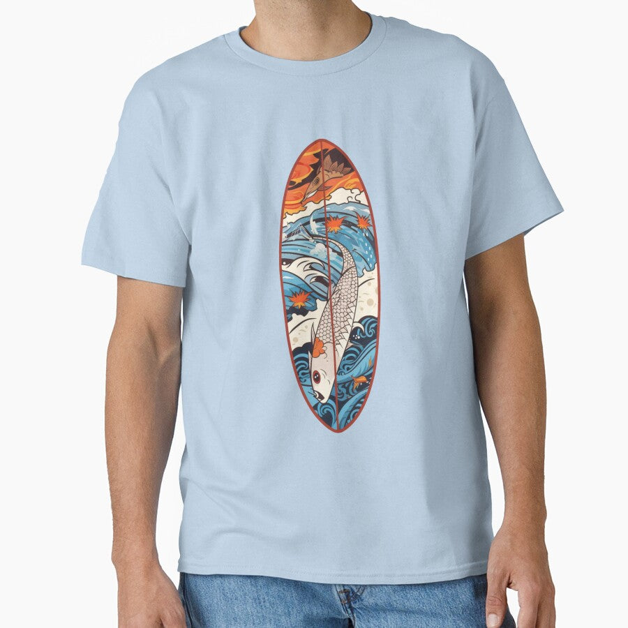 Surfing Fish board by HarriPaloma