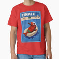 Vintage retro Finale cute fish Italian travel ad by aapshop