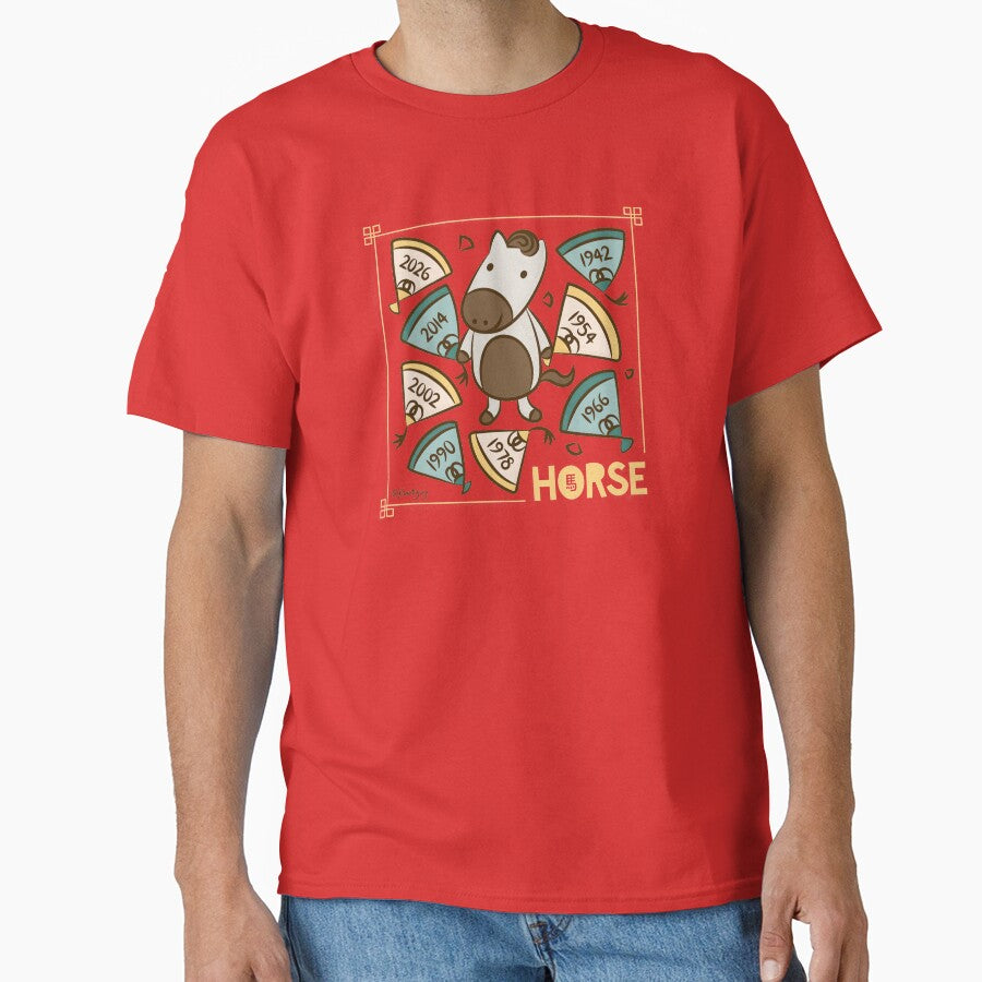 Year of the Horse Chinese New Year Zodiac Animal 2026 by flowtojoy
