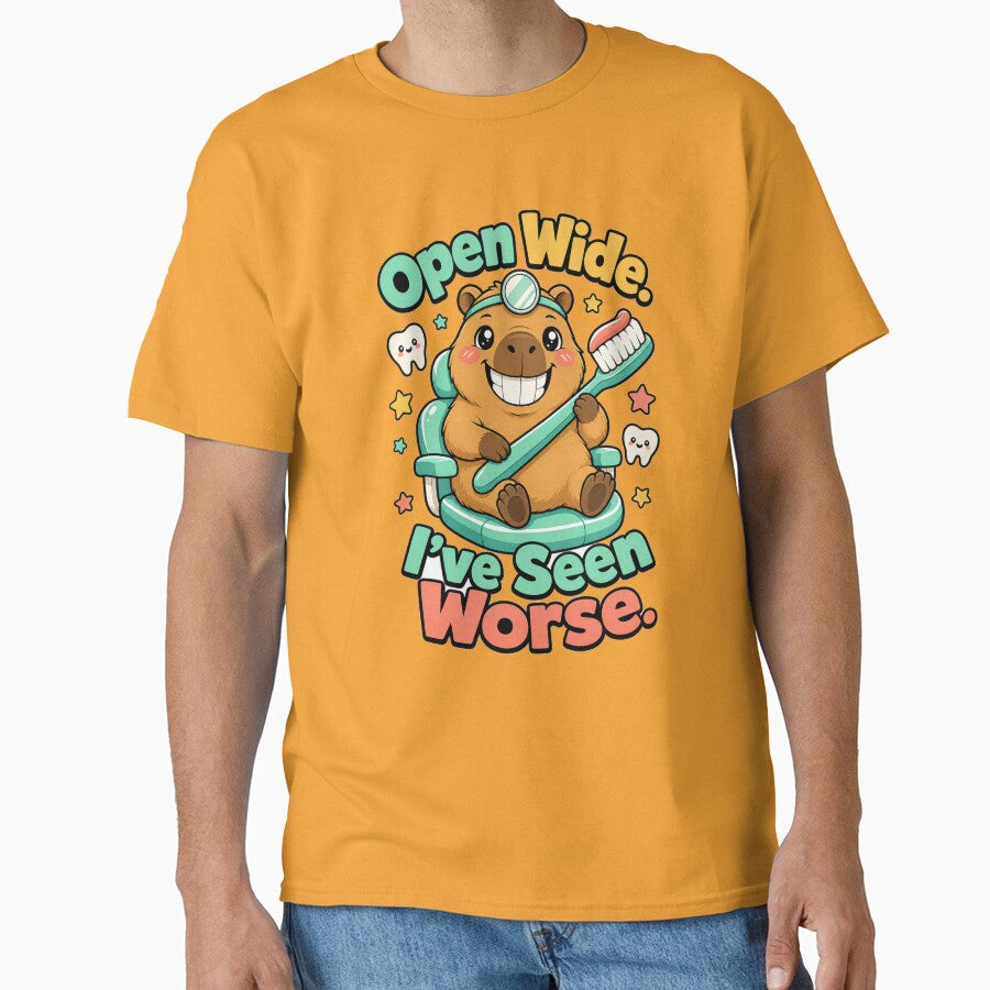 Capybara Dentist Funny Dental Professional Humor by VisualArtsOasis