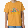 Hippie Pickleball For 1970's Groovy Retro Pickleball Players T-Shirt by ‘Nothing Scares Me’ Store