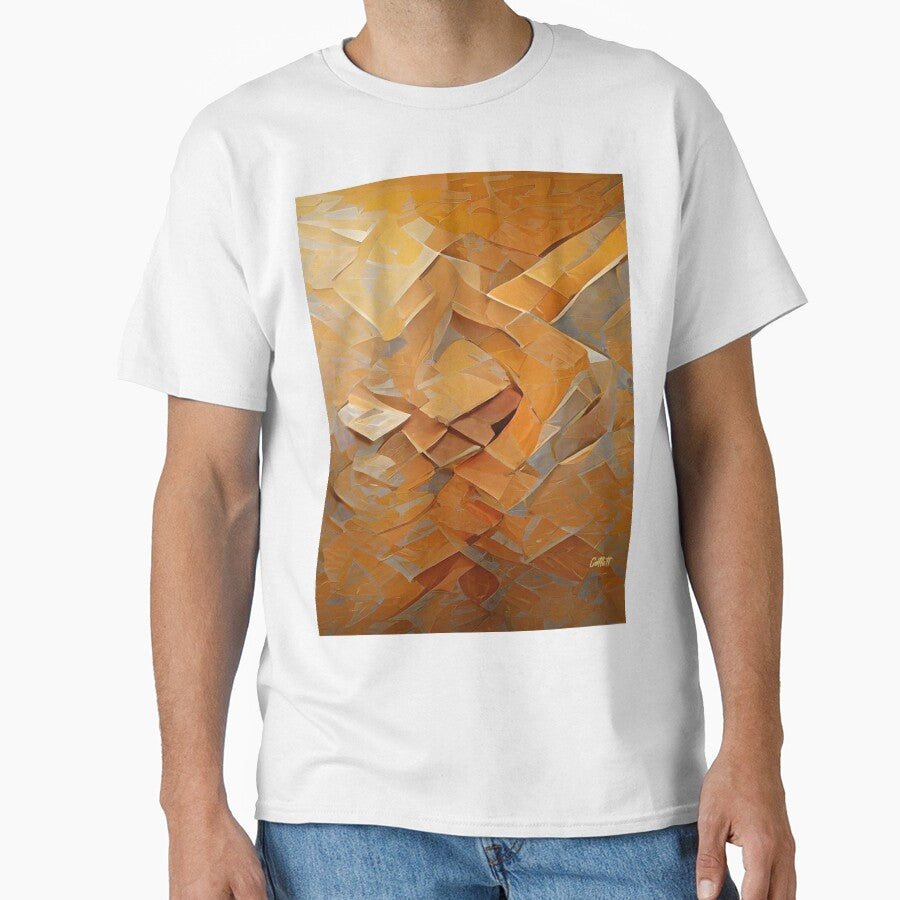 Modern Abstract Art - Orange Abstract by CattlettArt