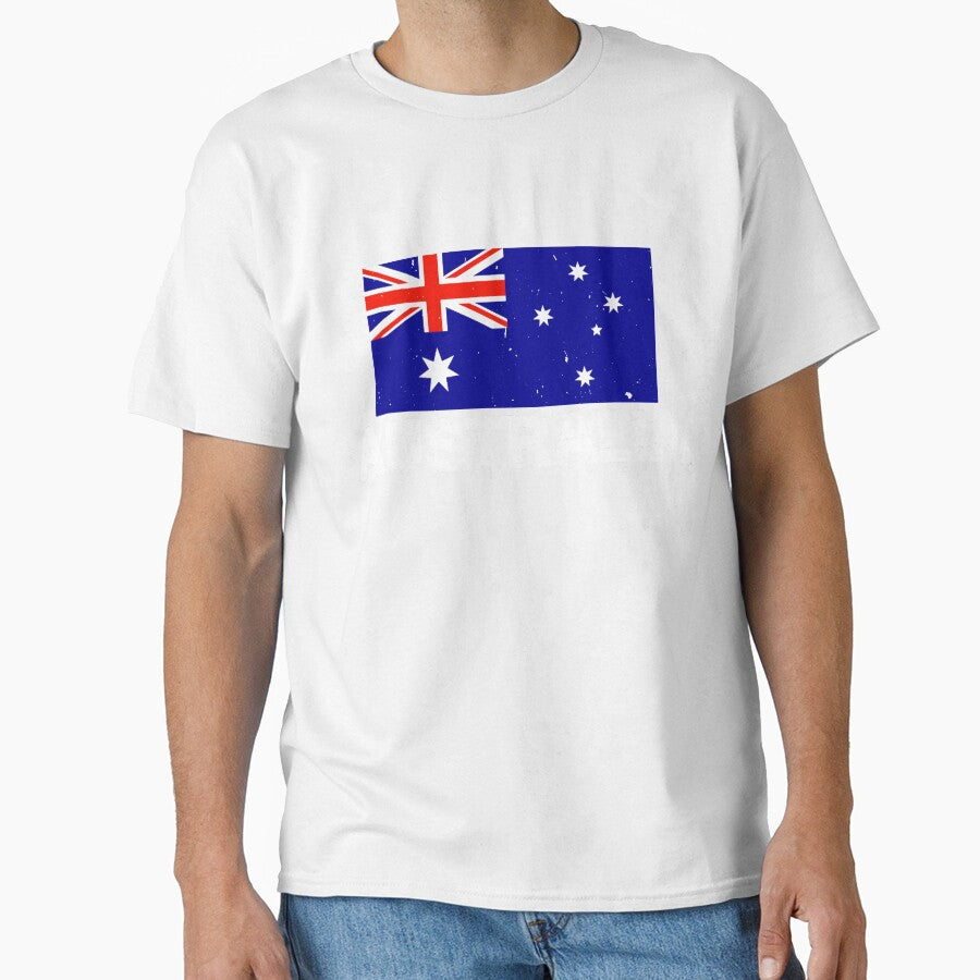 Australia Flag T-Shirt for Men and Women by AllStarMerch
