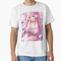 Cute Gamer Girl Anime Aesthetic – Kawaii Gaming Setup Pink Egirl Art by AnimDream