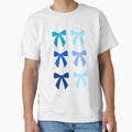 blue bow by Paper Drip