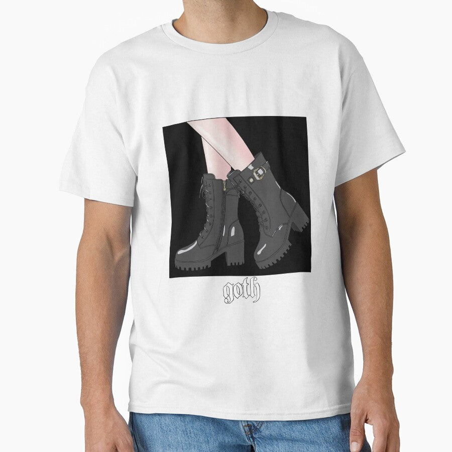 goth punk boots by majinjoni