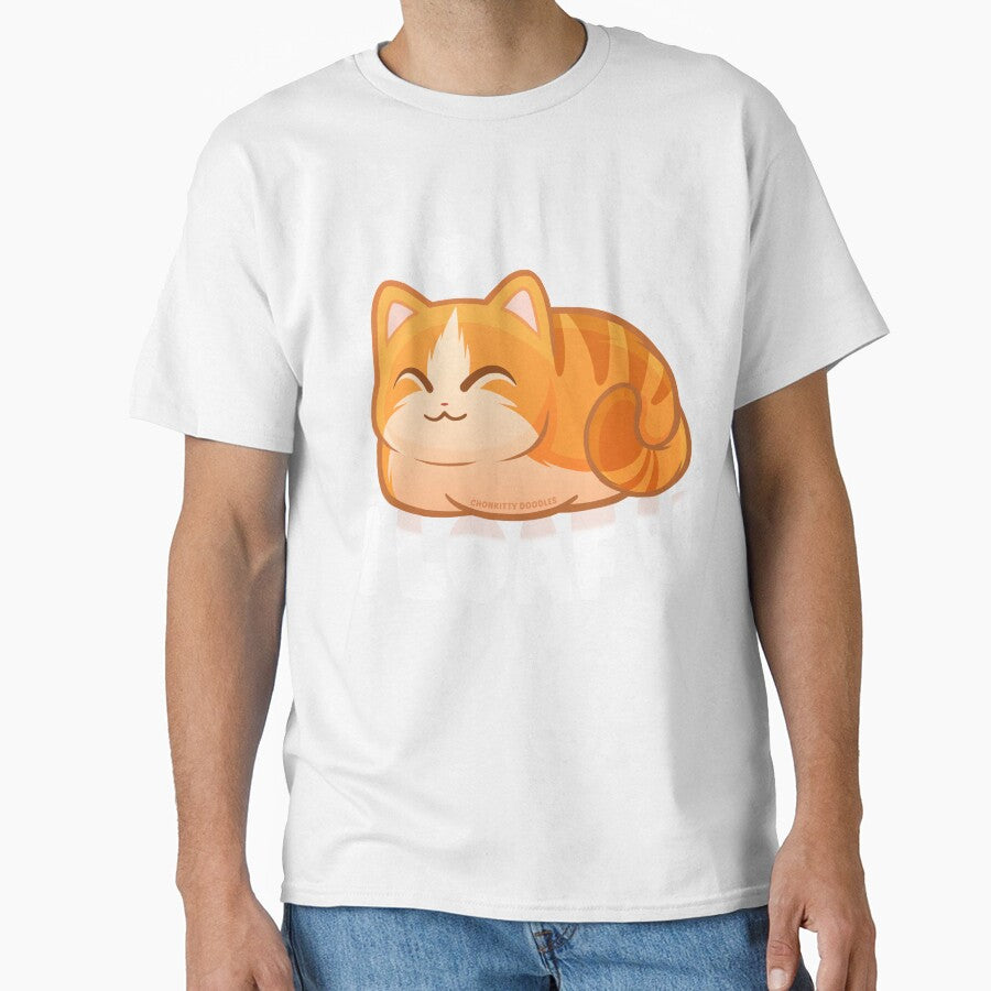 I Loaf U - Valentine's Cat - Chonky Orange Furry Kitty by Chonkitty