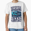 Department Of Avoiding Eye Contact Shirt, Funny Introvert Anglerfish Graphic Tee, Sarcastic Antisocial T-Shirt, Unhinged Meme by sevenshadestore