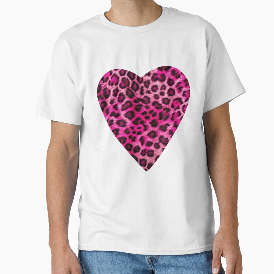 pink leopard heart by funkyrainbowss