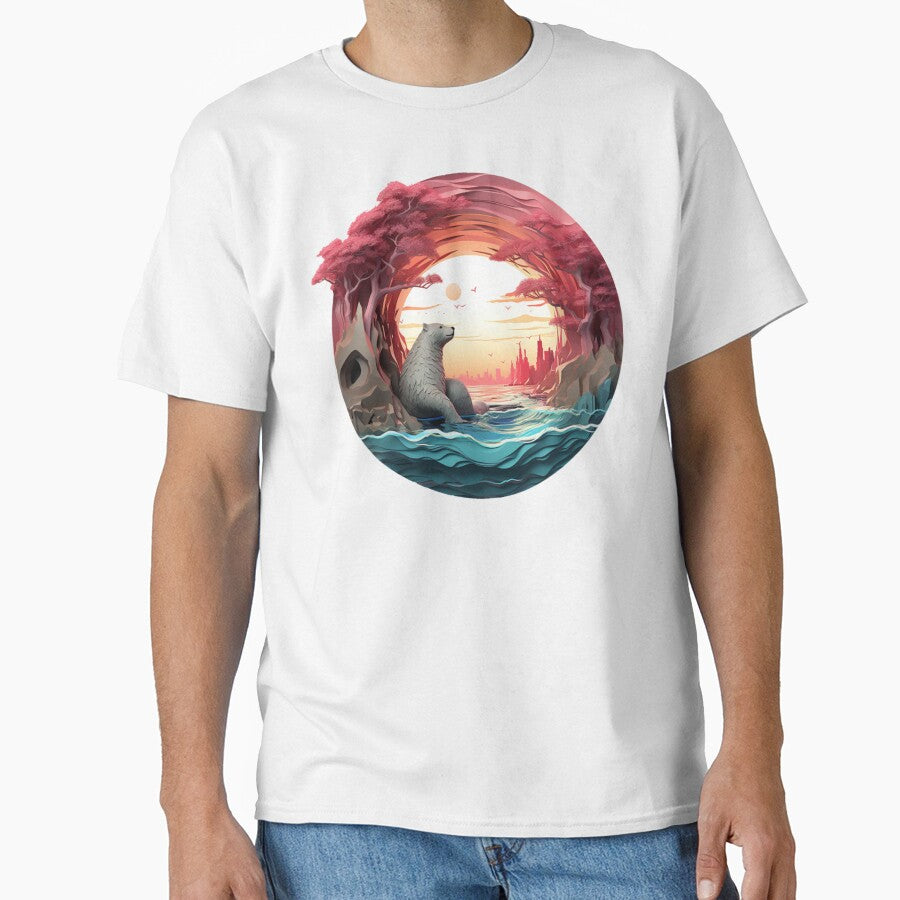 Vaporwave Polarbear by ArcticxShop