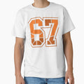 Basketball 67 Six Seven Alpha Slang 6 7 Meme Kids Teachers by GrumpySableye