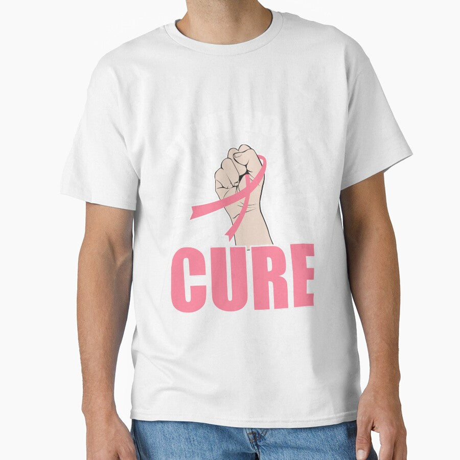 Fight Hope Cure Breast Cancer Awareness T-Shirt by AllStarMerch