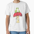 Frog On a Mushroom by LittleMomentArt