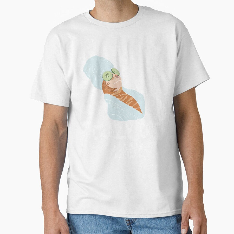 Show off your status as a proud cat mom with our personalized t-shirts. These ladies shirts designs feature the phrase "crazy cat lady" and are perfect for any cat enthusiast. by SERGEY OVCHARUK