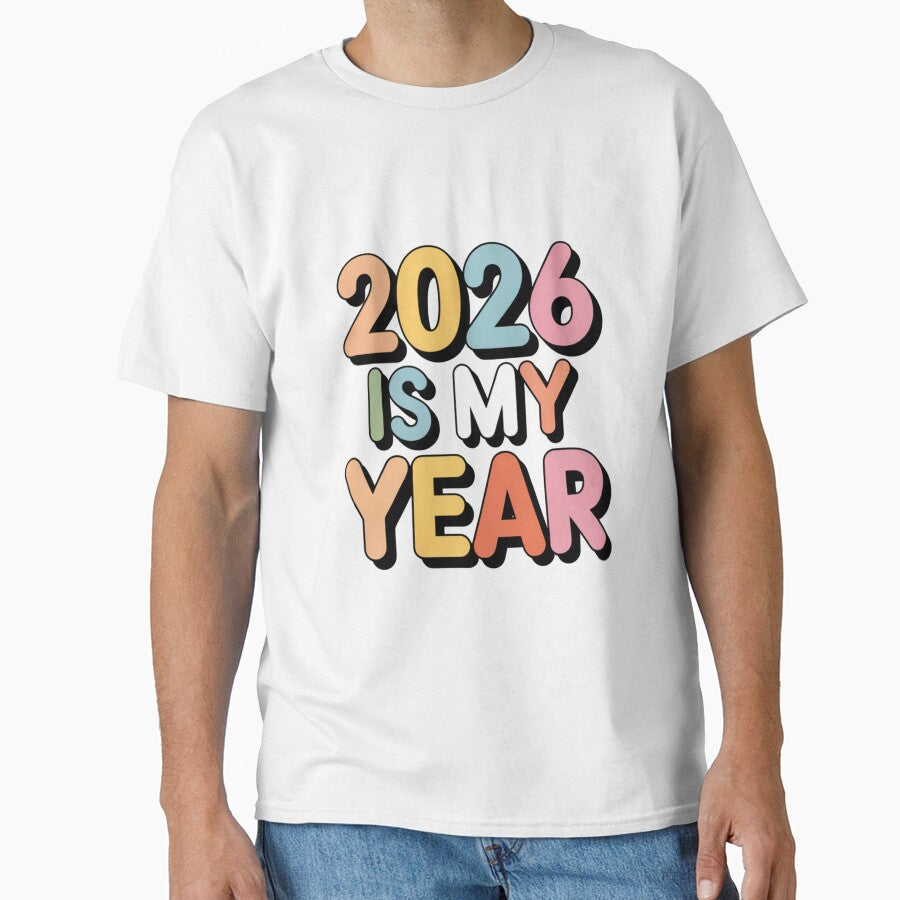 2026 Is My Year – Bold Motivational Typography by ABLAT-CREATIONS