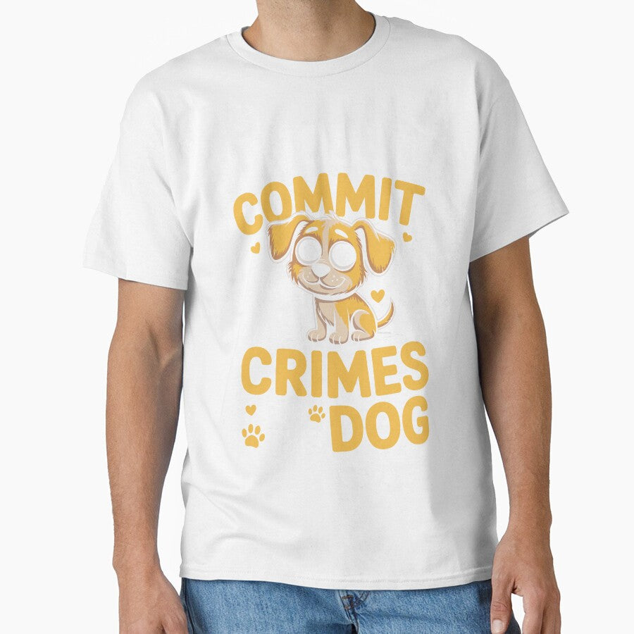 Sarcastic Bold Crimes For This Dog Quote by Kreatiq