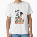 Plant Lady Vibes | Black Woman Plant Illustration | Indoor Gardening Graphic by KiValuate