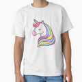 Cute Unicorn Face by Esmilna Castillo