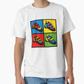 pop art climbing shoe by pumpedpongo