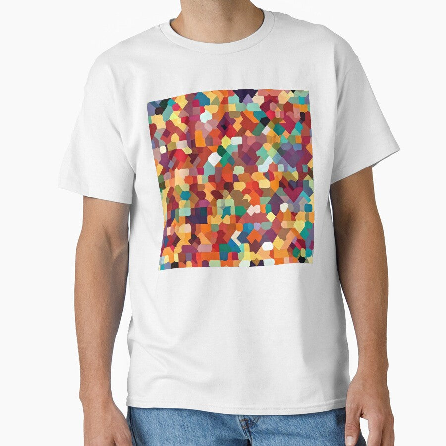 Colourful, abstract mosaic pattern. by PrestonSquires