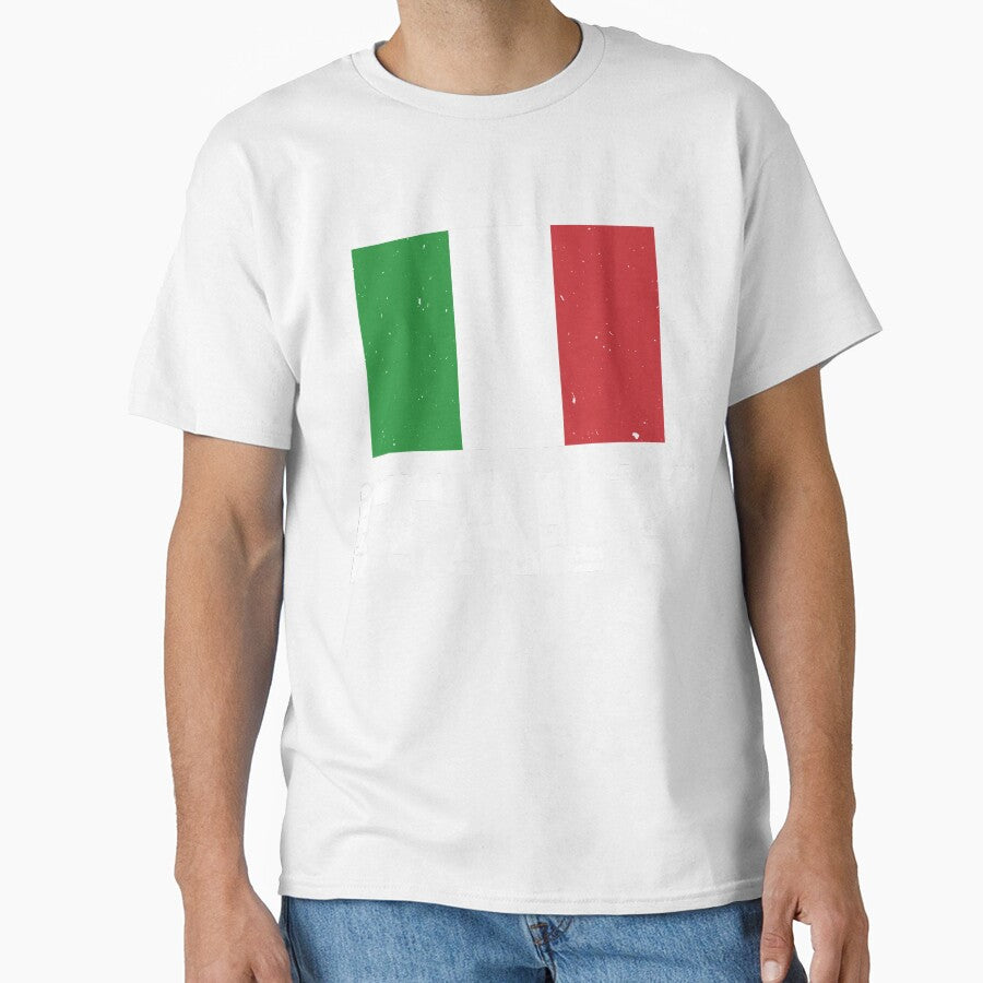 Italy Flag T-Shirt for Men and Women by AllStarMerch