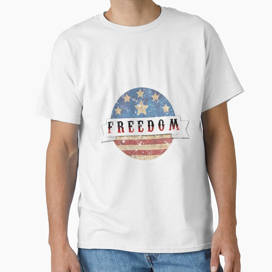 Freedom USA T-Shirt  for Men and Women by AllStarMerch